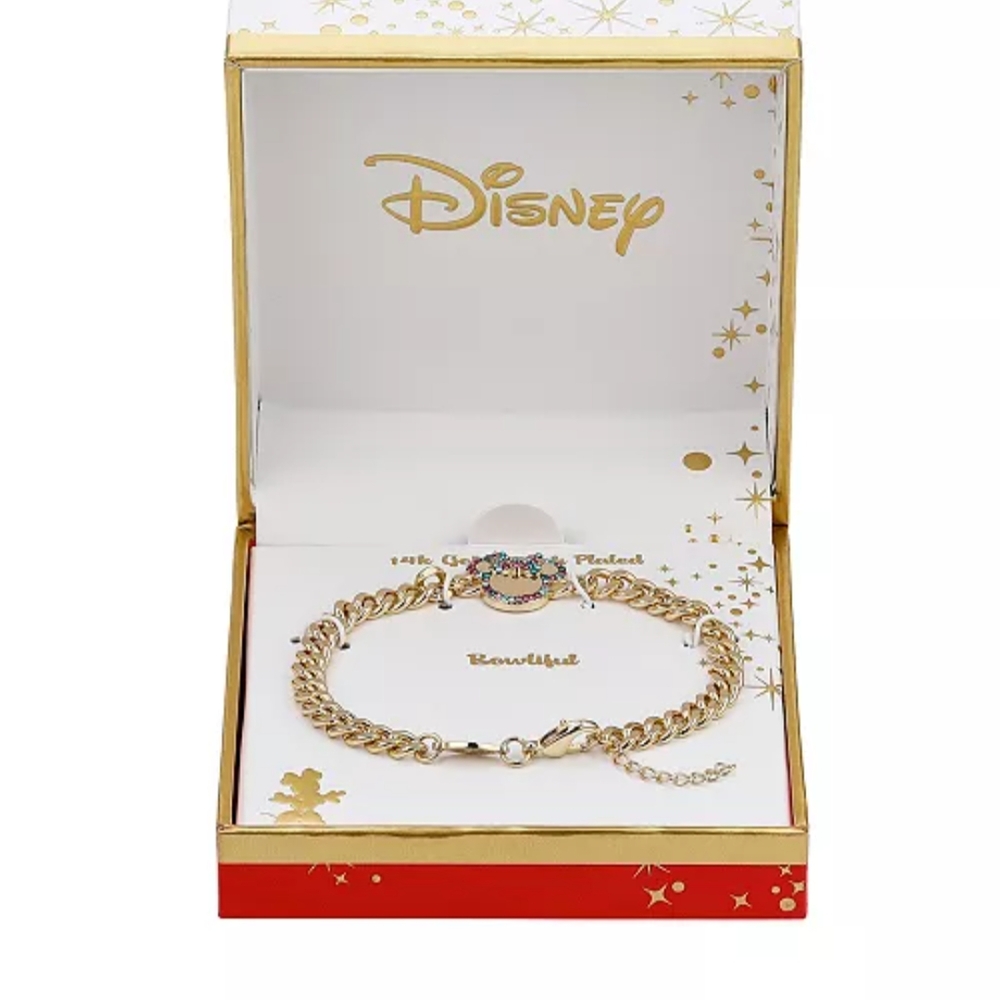 Disney Gold Bracelet Classic Link Design